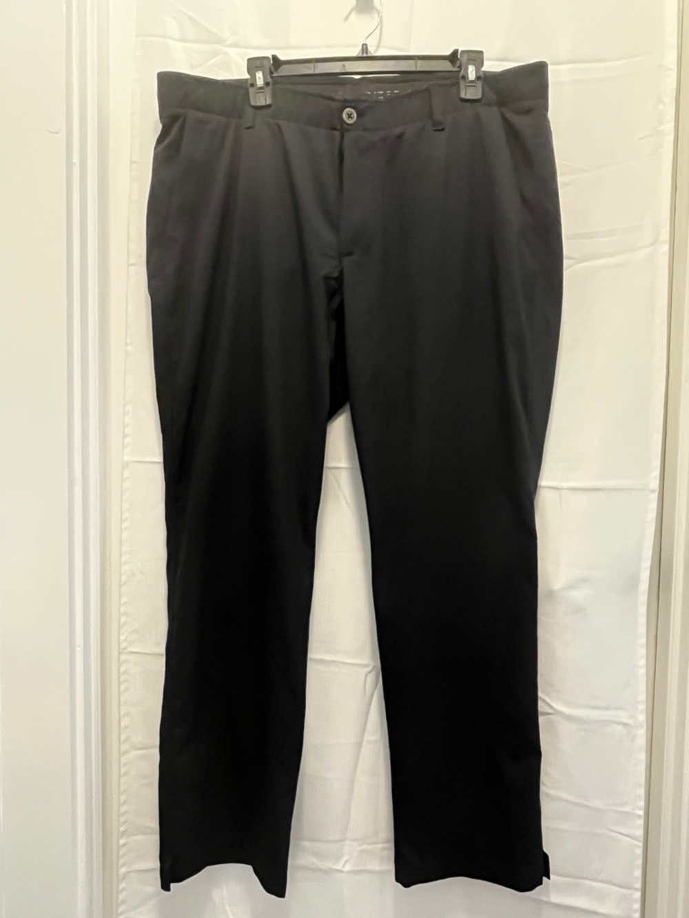 Under Armour Men's Black Dress Pants - Straight Fit